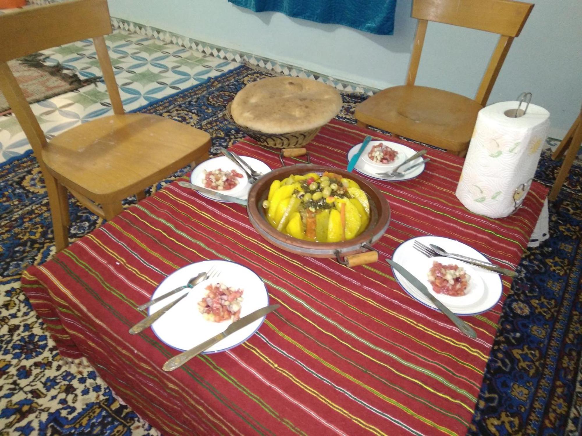 Gite D'Etape Ziz Oasis Achbarou Exterior foto