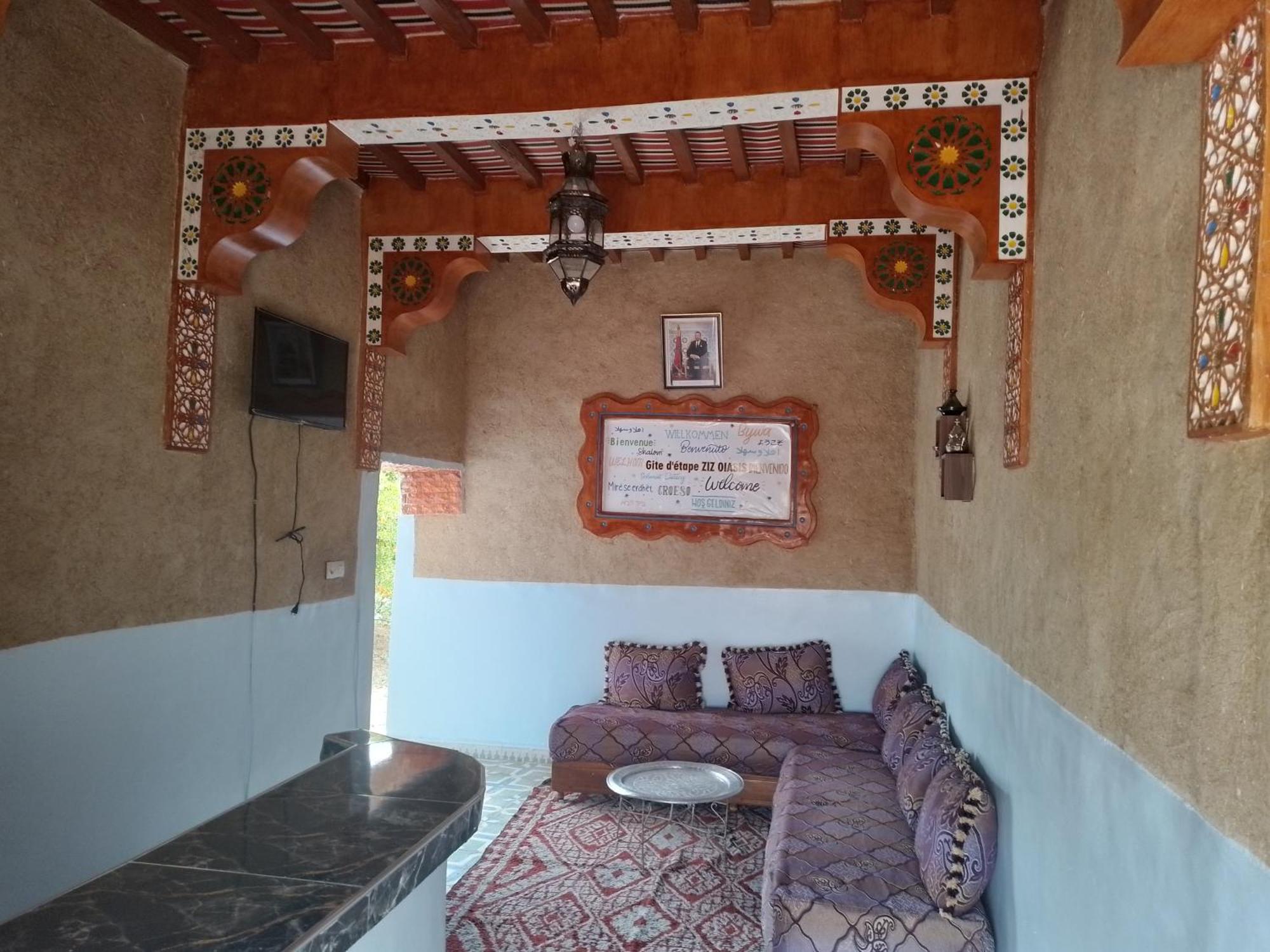 Gite D'Etape Ziz Oasis Achbarou Exterior foto